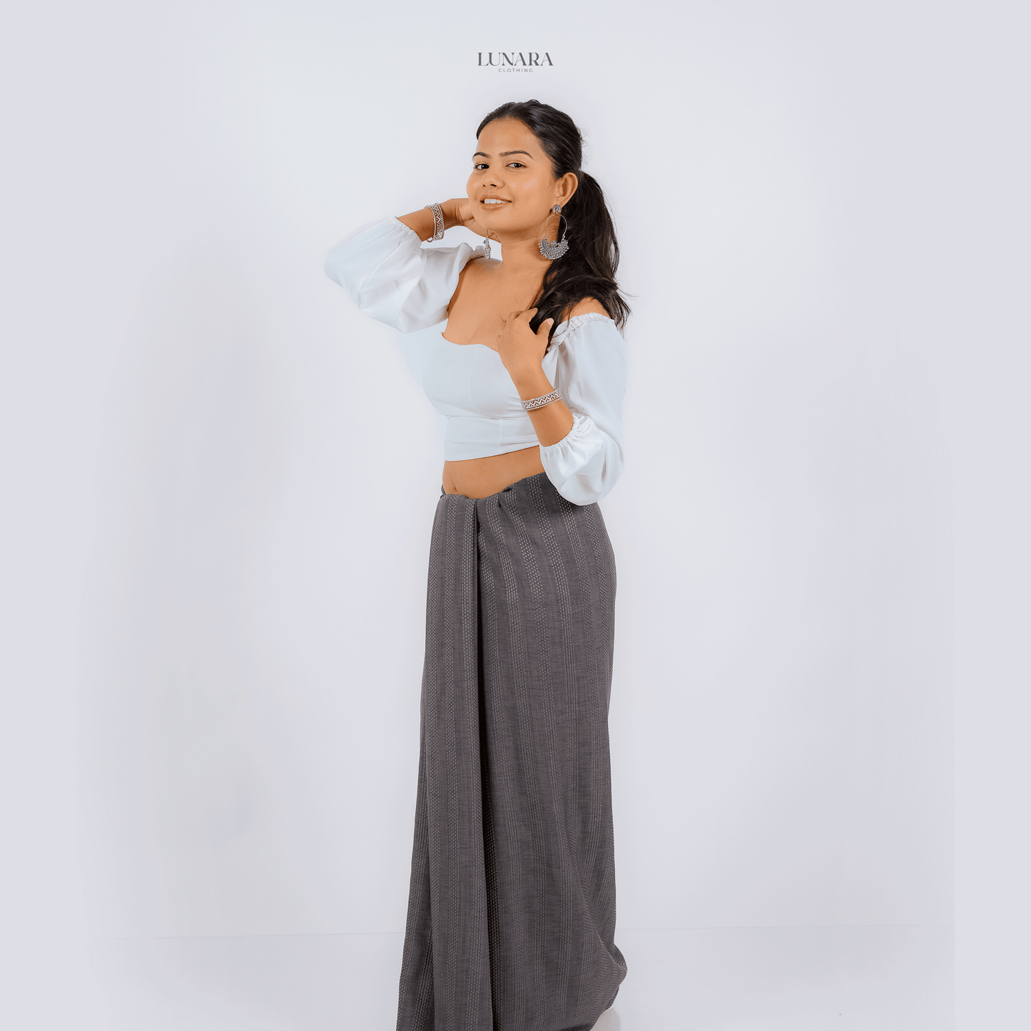 Lunara Essentials Lungi - Ash